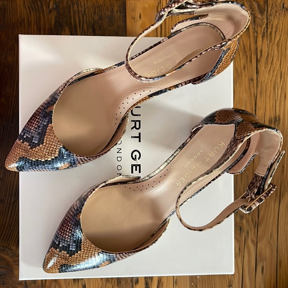 Kurt Geiger London , snake print Burlington shoes